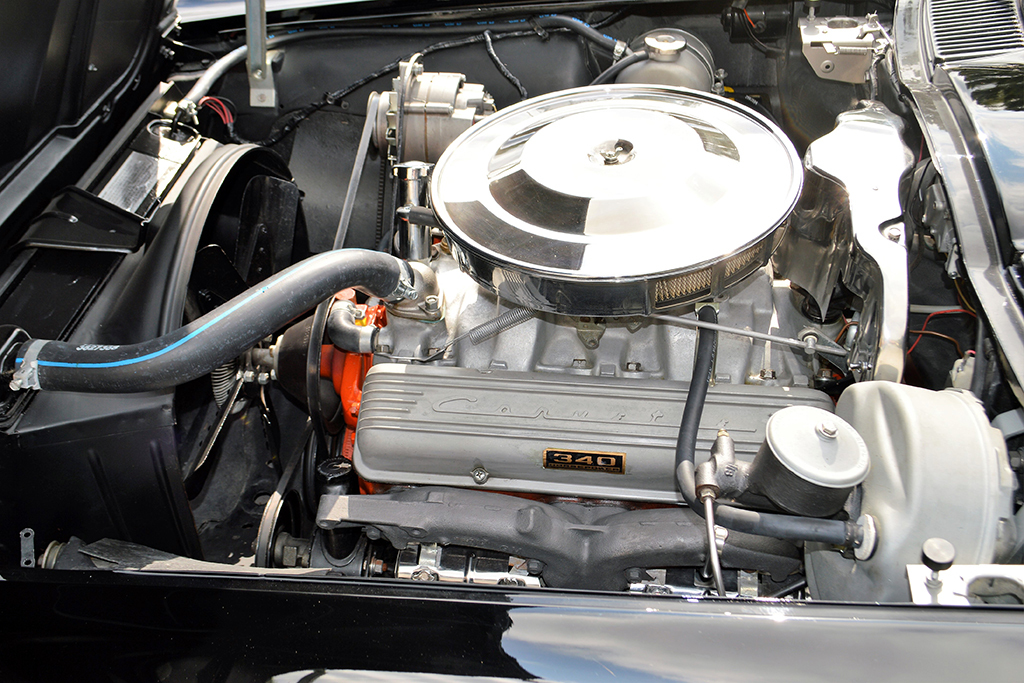 Engine bay of Lot #1063.