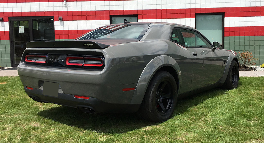 NE19_Lot 674_2018 Dodge Challenger SRT Demon_Rear_3-4