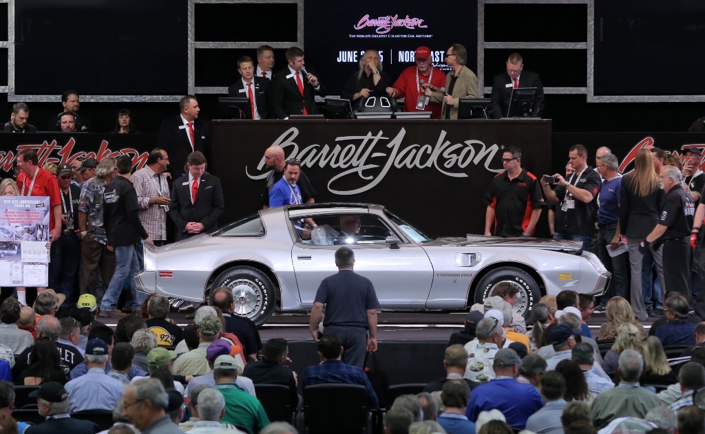 Lot #763 - 1979 Pontiac Firebird Trans Am 10th Anniversary Edition - SOLD $187,000, a new record at auction.