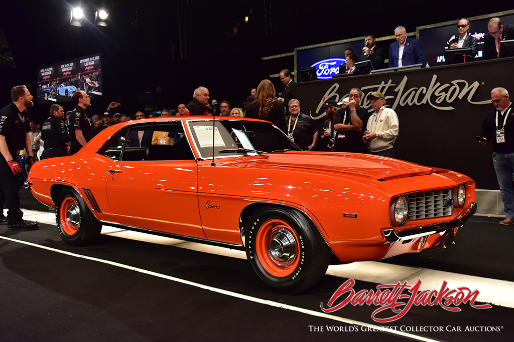 Lot #1409 - 1969 CHEVROLET CAMARO ZL1 COPO - $1,094,500