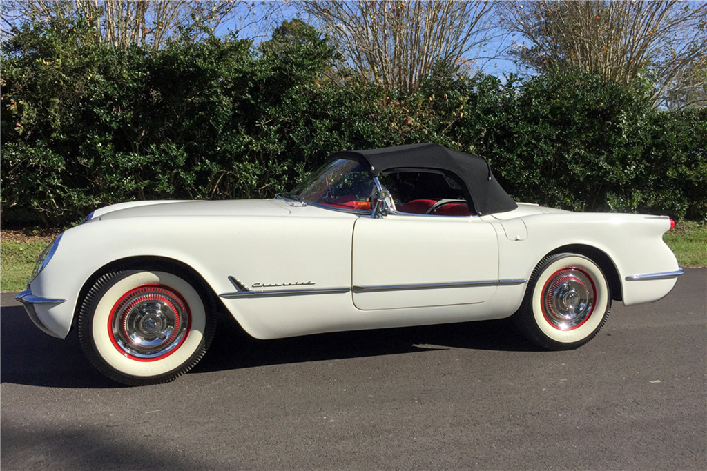 1953 CHEVROLET CORVETTE CONVERTIBLE #300 - SOLD FOR $533,500