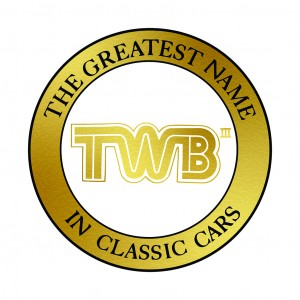 The badge that was placed on every car that Tom sold.