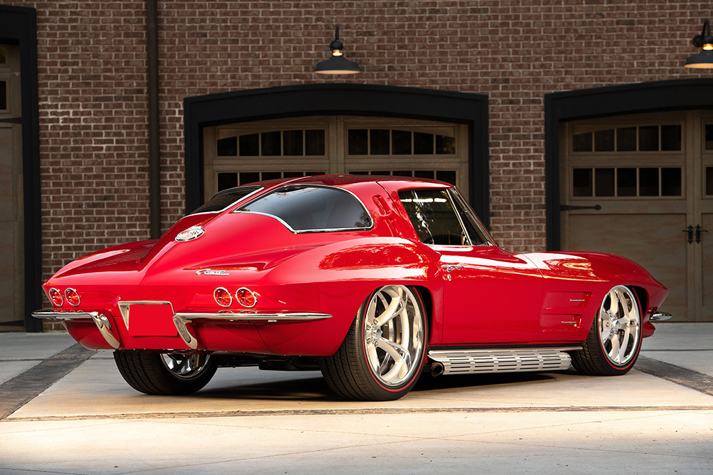 1956 chevy corvette split window