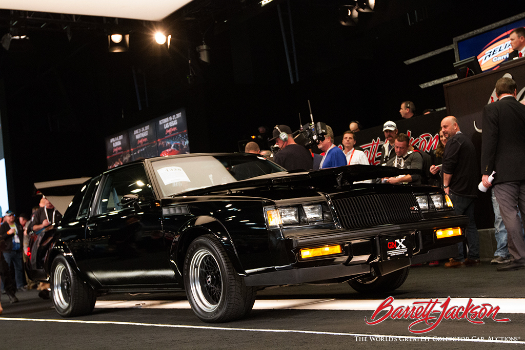 LOT #1328 – 1987 BUICK GNX - $117,700 (A NEW WORLD RECORD AT AUCTION)