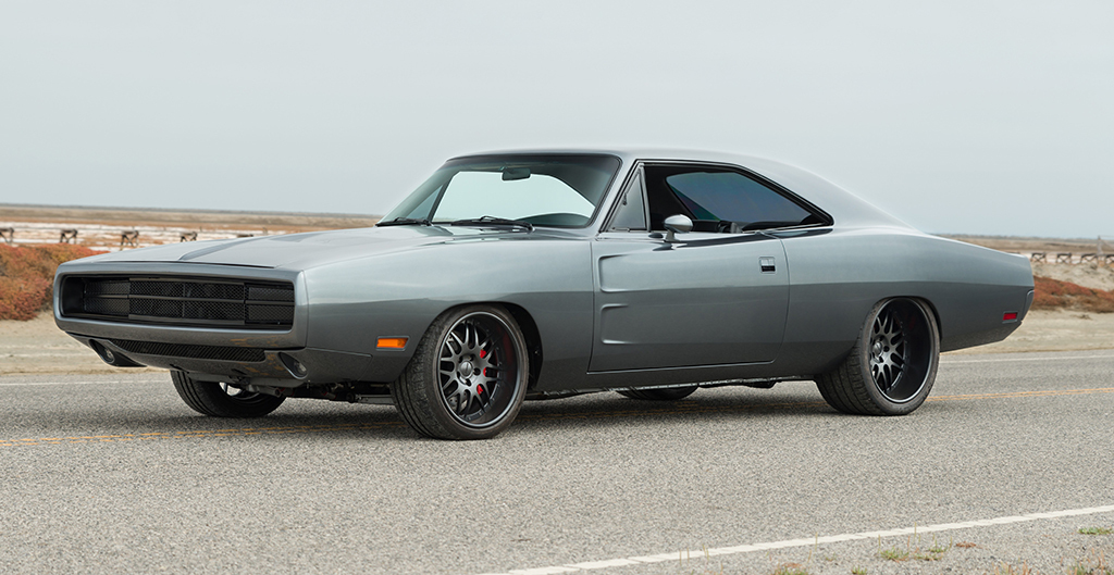 Pure Punishment: This custom 1970 Dodge Charger (Lot #770) combines classic looks with the best in modern technology. Look for it crossing the Las Vegas auction block at No Reserve.