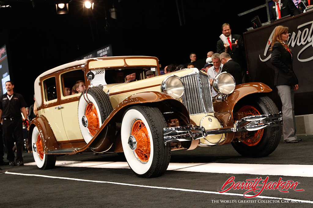 A beautiful 1930 Cord L29 4-door Brougham (Lot #3005) sold for $300,000, with 100% of the hammer price benefiting the Loma Linda University Children’s Hospital.