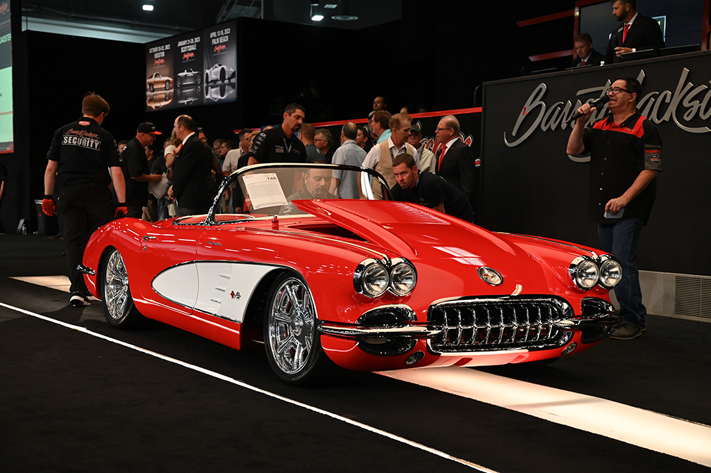 748-1958 CHEVROLET CORVETTE CUSTOM TOPLESS ROADSTER