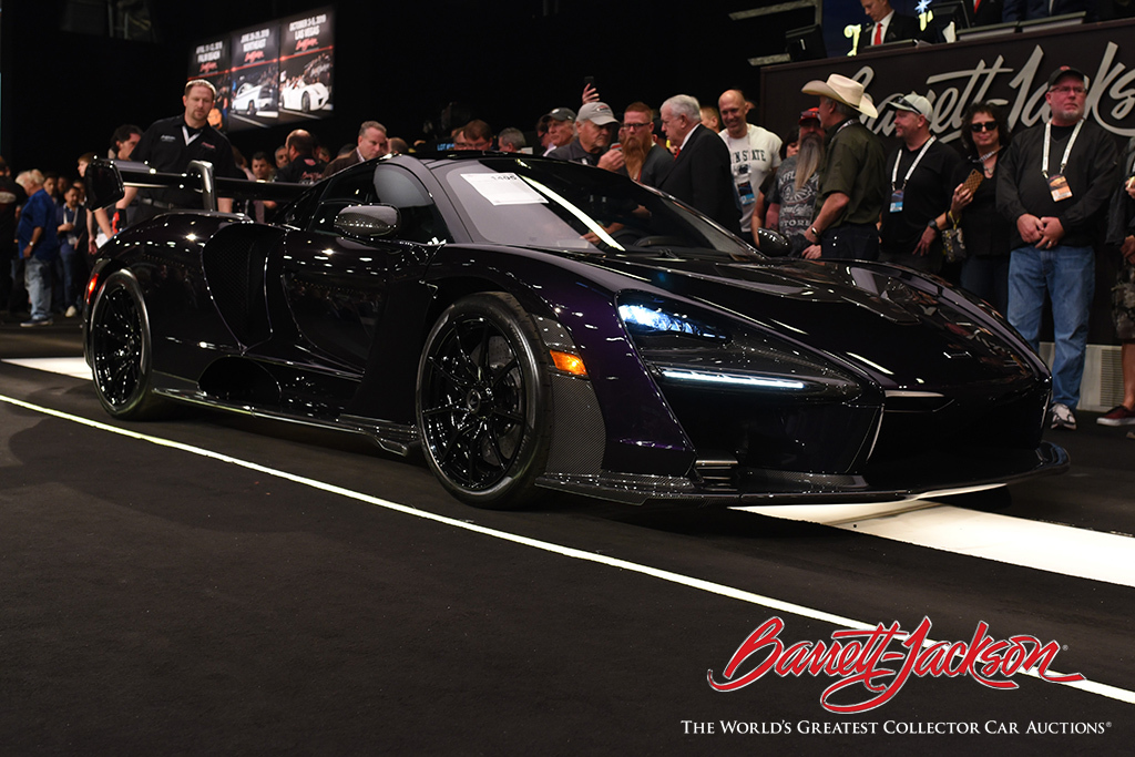 The top-selling car of the day was this 2019 McLaren Senna, for $1,447,500.