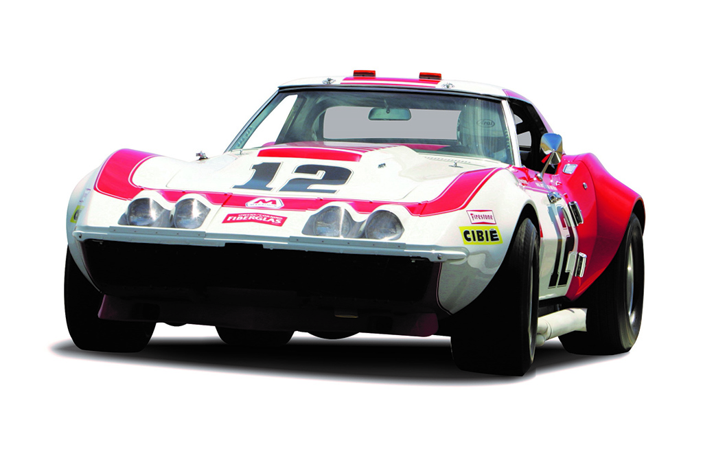 1968 CHEVROLET CORVETTE L88 OWENS/CORNING RACE CAR - SOLD FOR $1.1 MILLION