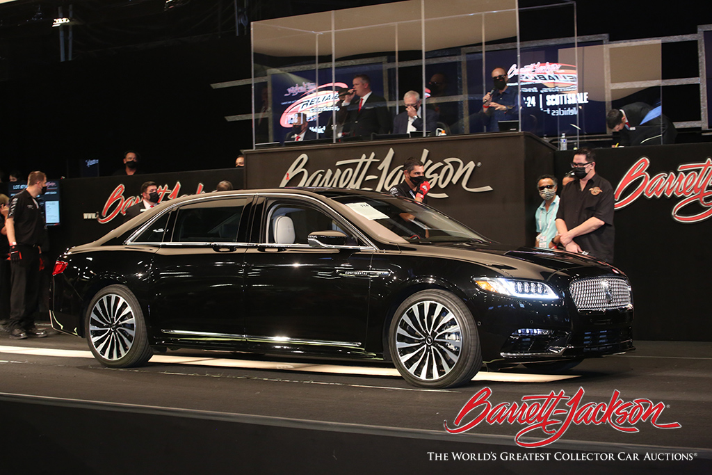 #714 - 2019 LINCOLN CONTINENTAL 80TH ANNIVERSARY COACH-DOOR EDITION - $137,500 – NEW WORLD RECORD AT AUCTION