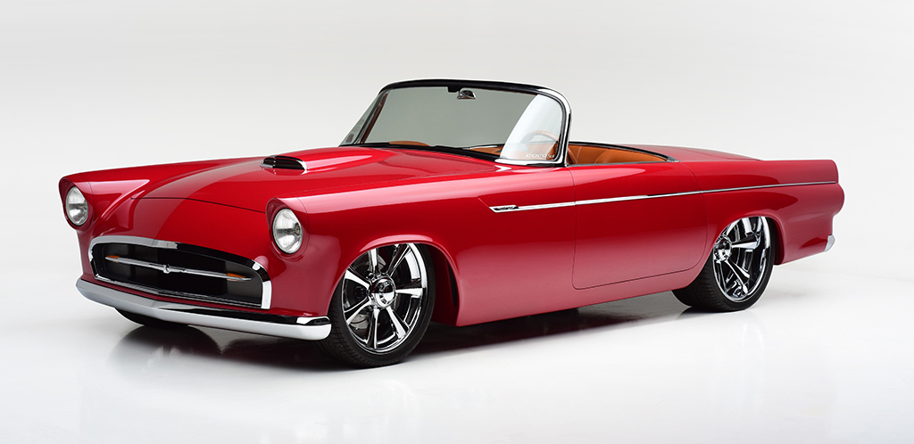 1955 Ford Thunderbird Custom Convertible_Front_3-4