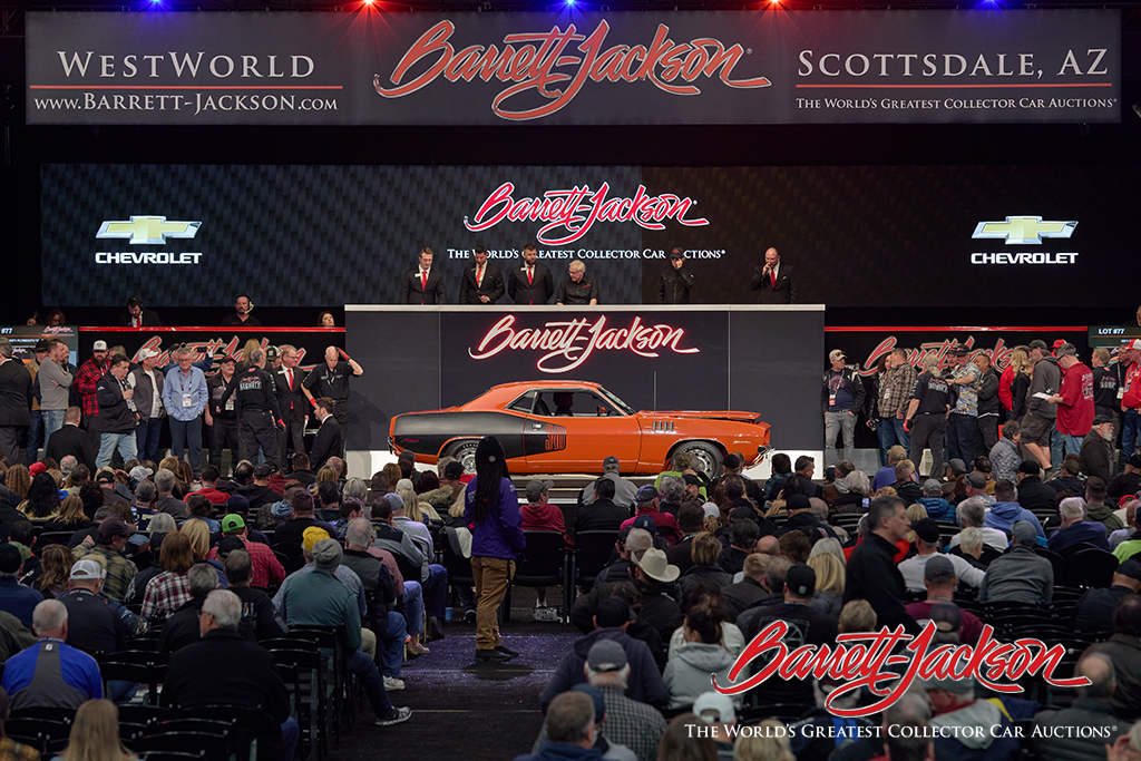 Lot #77 – 1971 PLYMOUTH 'CUDA –  $110,000