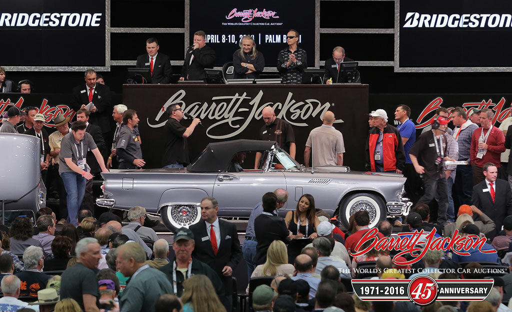 Lot #1074 – 1957 Ford Thunderbird E-Series Convertible - $286,000