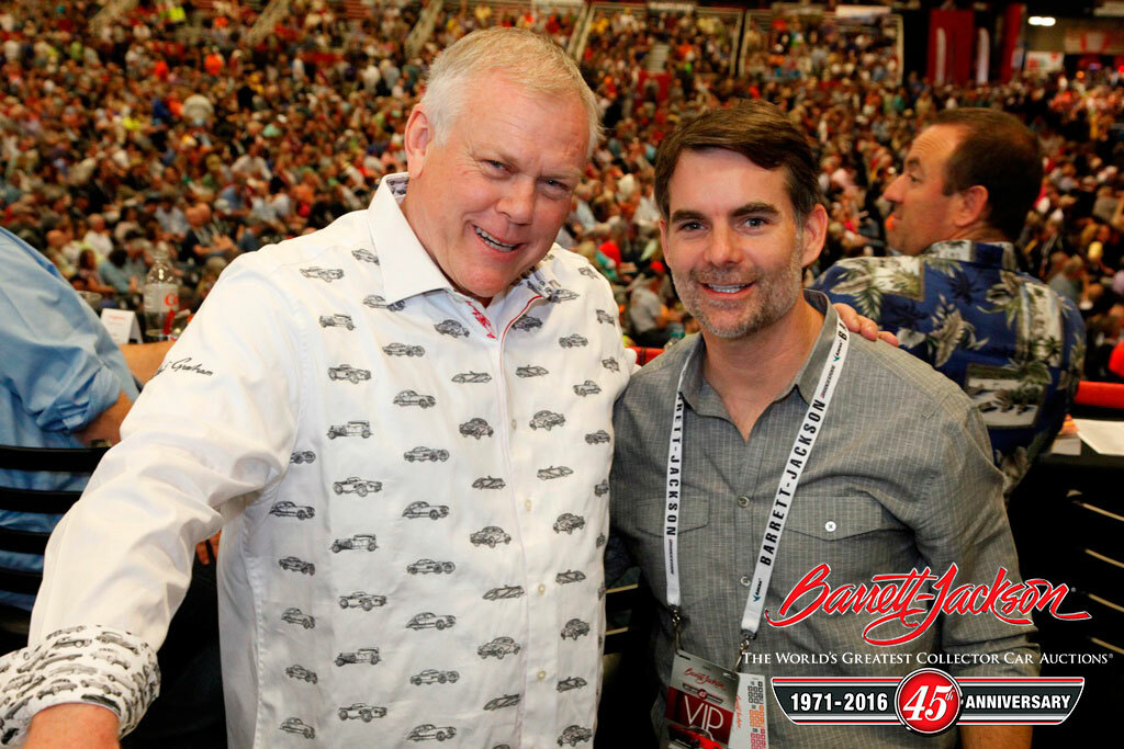 Craig Jackson and Jeff Gordon