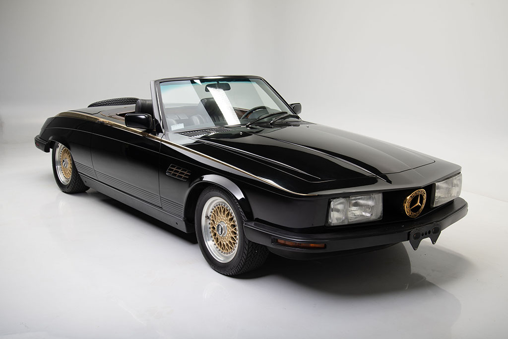 Wayne Newton's 1981 Mercedes-Benz 380SL Custom Roadster (Lot #703).