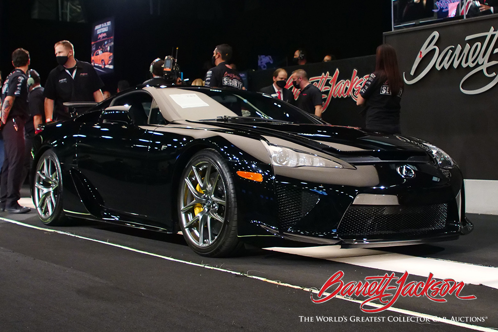 LOT #749 - 2012 LEXUS LFA - $440,000 – NEW WORLD RECORD AT AUCTION