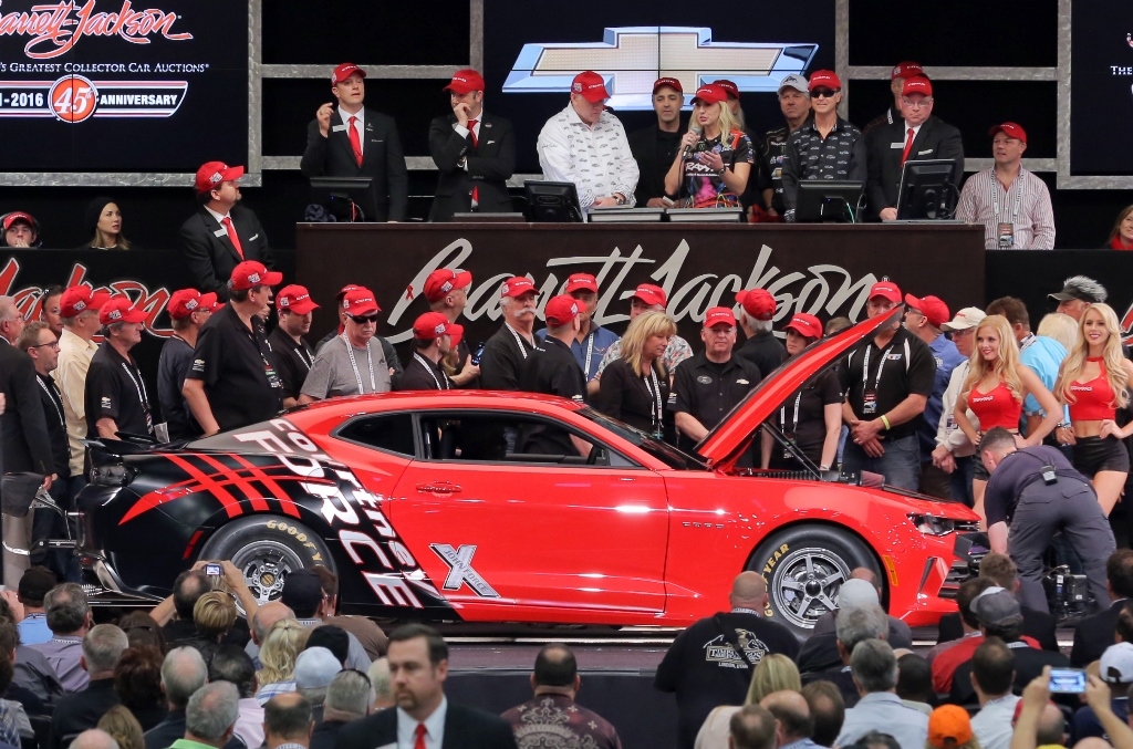 Behind The Shades Barrett Jacksons Steve Davis On Muscle Cars Of Sold 2016 Chevrolet Camaro Copo Gen 6 Vin 001 For 300 000 At The