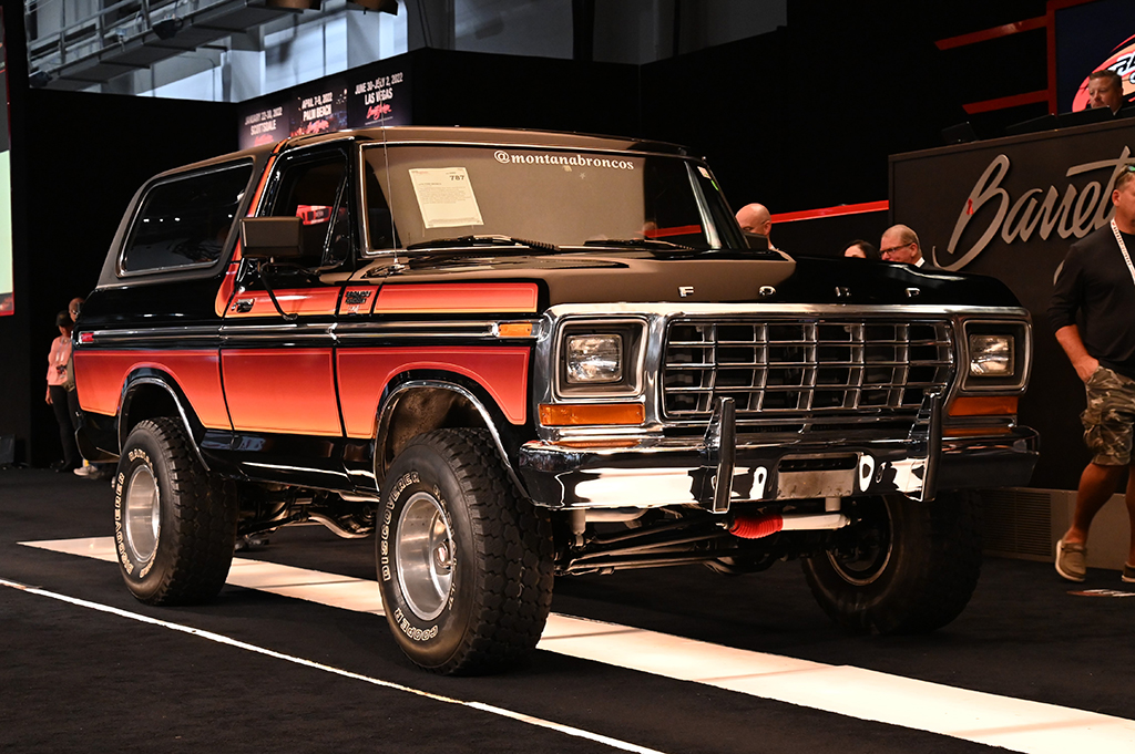 #6 - LOT #787 - 1979 FORD BRONCO - $81,400