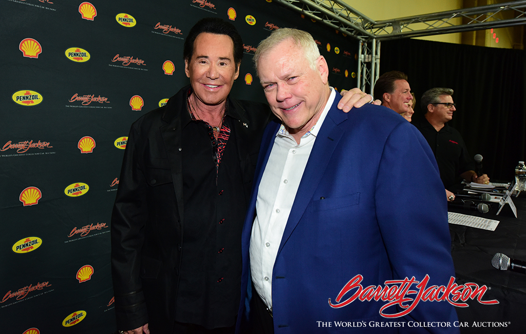 Las Vegas icon Wayne Newton with Craig Jackson.