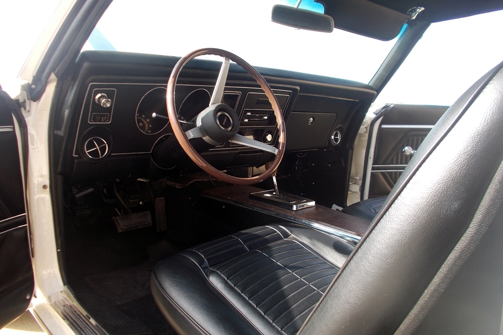 A peek inside the 1969 Trans Am.