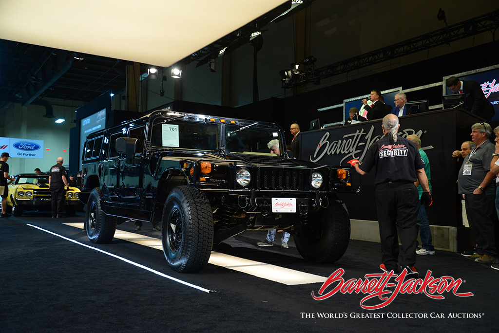 Lot #701 - 2001 AM GENERAL HUMMER H1 WAGON - $128,700 (world record at auction)