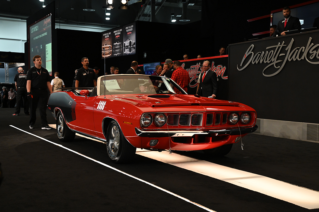 752.1-1971 PLYMOUTH 'CUDA CONVERTIBLE - 181,500