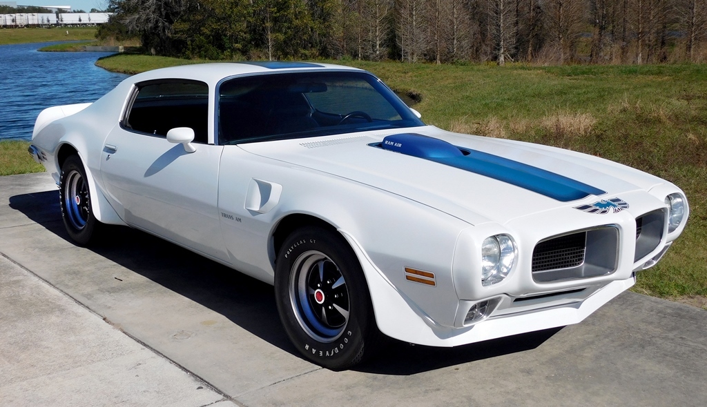 Another car to watch for in Palm Beach is this fully restored 1970 Pontiac Firebird Trans Am (Lot #125).