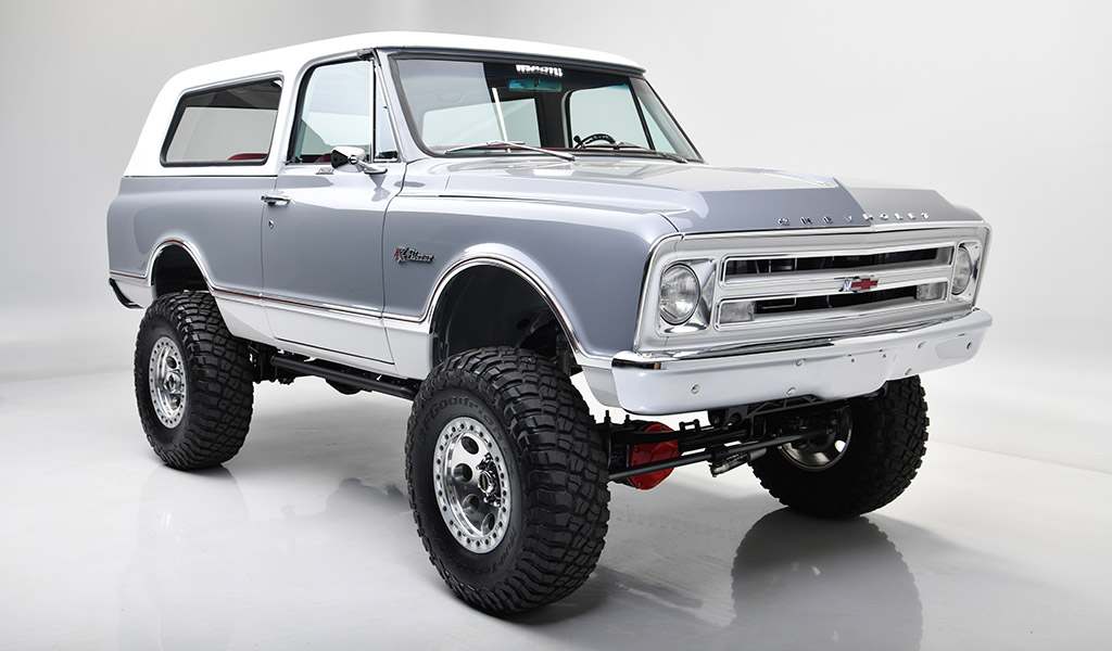 Among the Resto-Mods to be offered in Las Vegas is this 1971 Chevrolet K5 Blazer.