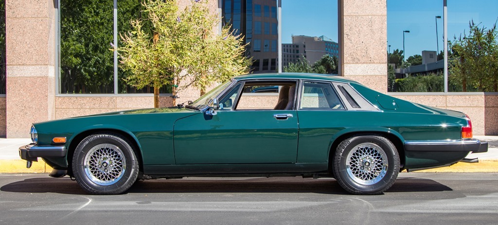 This 1989 Jaguar XJS (Lot #466) once belonged to music legend Frank Sinatra.