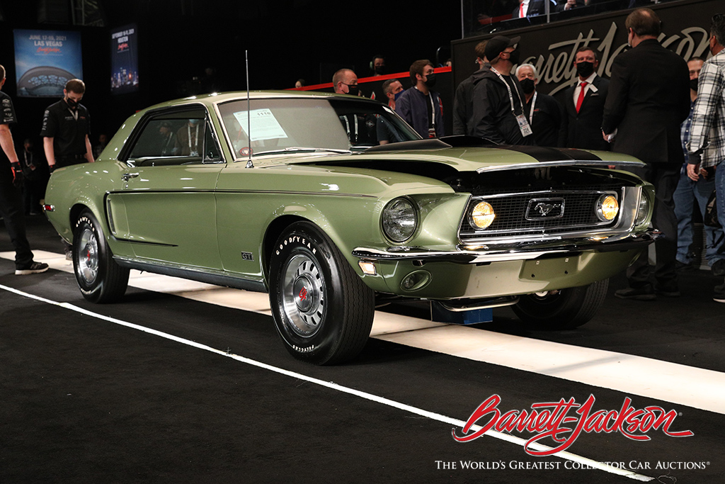 Lot #1118 - 1968 FORD MUSTANG 428 CJR FASTBACK - $209,000