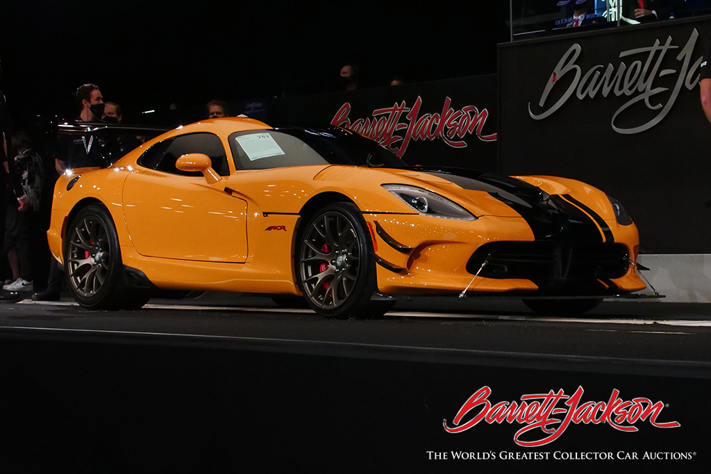 LOT #757 - 2017 DODGE VIPER ACR - $229,900