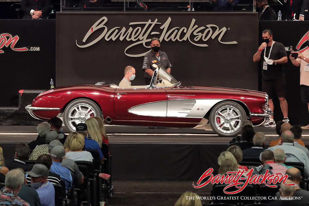 LOT #771 - 1959 CHEVROLET CORVETTE CUSTOM CONVERTIBLE - $187,000