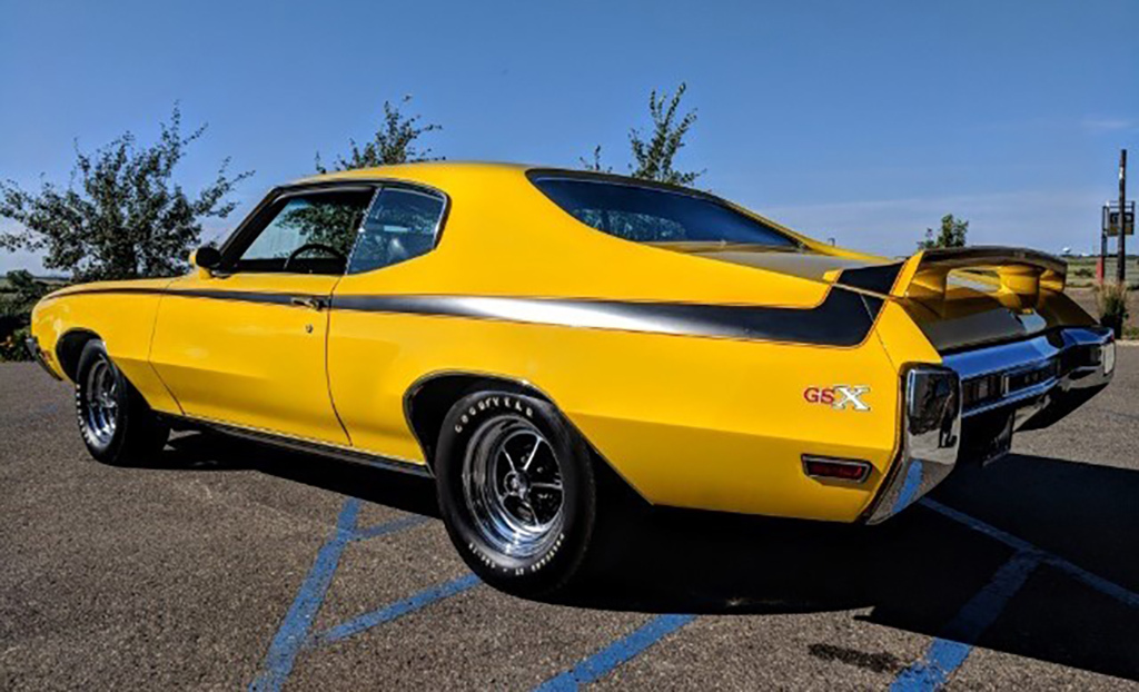 Lot 730 - 1970 Buick GSX Stage 1_rear34