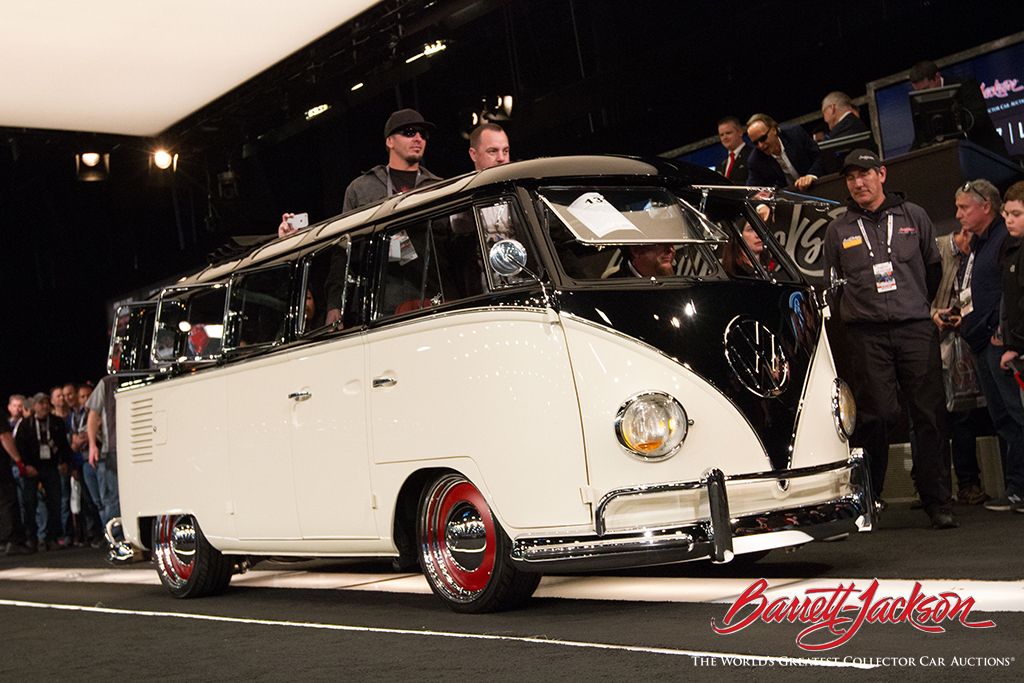 LOT #1315 – 1965 VOLKSWAGEN TYPE II 21-WINDOW DELUXE BUS - $302,500 (A NEW WORLD RECORD AT AUCTION)