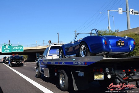 The "Pratte Parade" received a lot of attention as it journeyed north to WestWorld of Scottsdale.