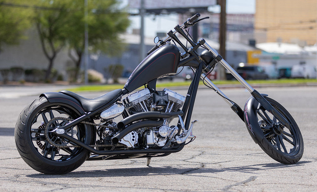 Bill Goldberg's 2003 WCC El Diablo Custom Chopper.