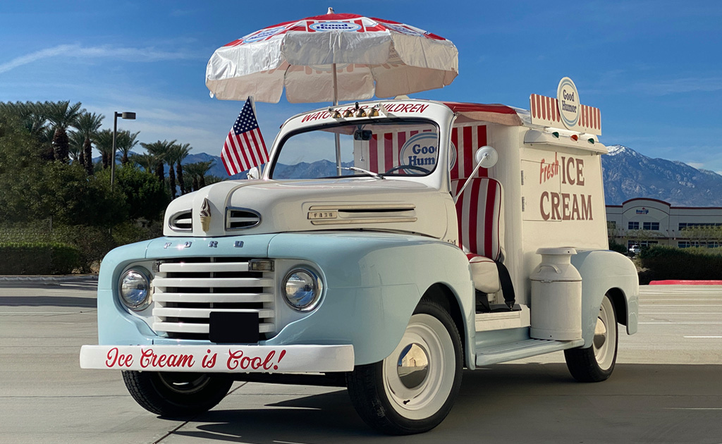 vintage ice cream truck near me