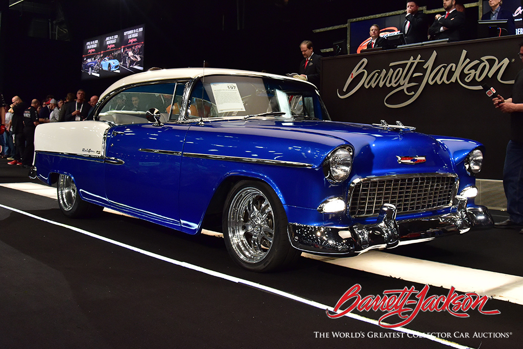 Lot #197 - 1955 CHEVROLET BEL AIR CUSTOM HARDTOP