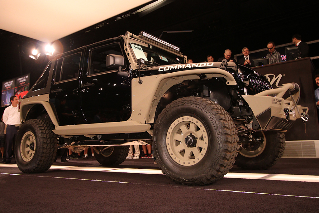 PB16 - Lot 3002 - 2015 JEEP WRANGLER UNLIMITED COMMANDO TACTICAL EDITION