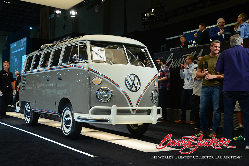 Lot #764 - 1964 VOLKSWAGEN 21-WINDOW MICROBUS - $132,000 (world record at auction)