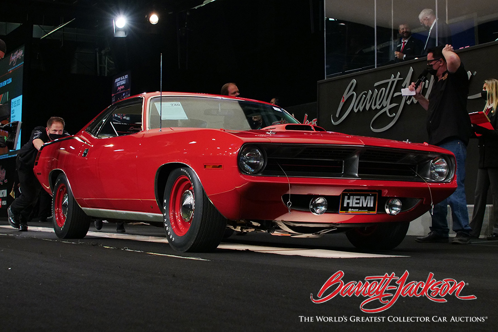 LOT #740 - 1970 PLYMOUTH HEMI 'CUDA - $209, 000