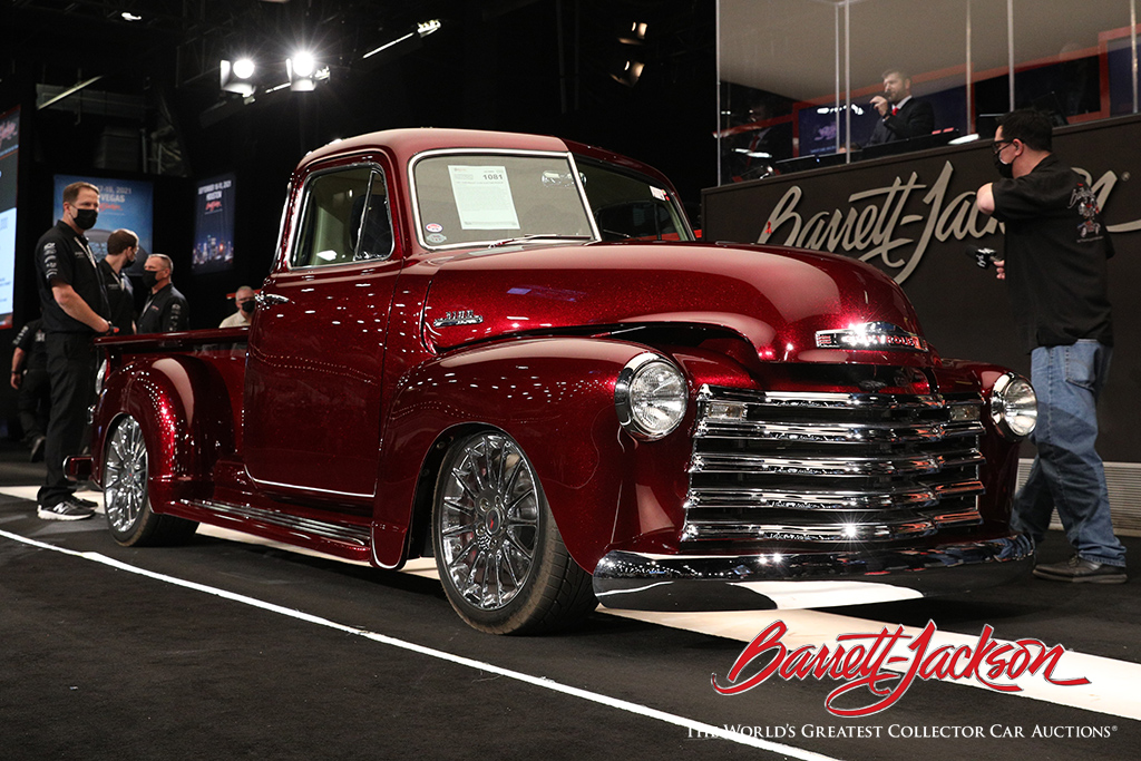 Lot #1081 - 1951 CHEVROLET 3100 CUSTOM PICKUP - $203,500