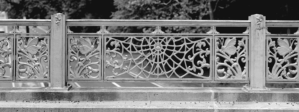 Iron Railing detail - Merwins Lane Bridge