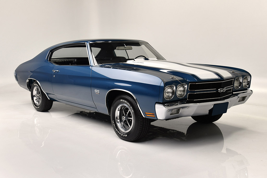 Barrett 1970 Chevelle LS6 454 Wall Graphic Decal Sticker Man Cave Garage De...