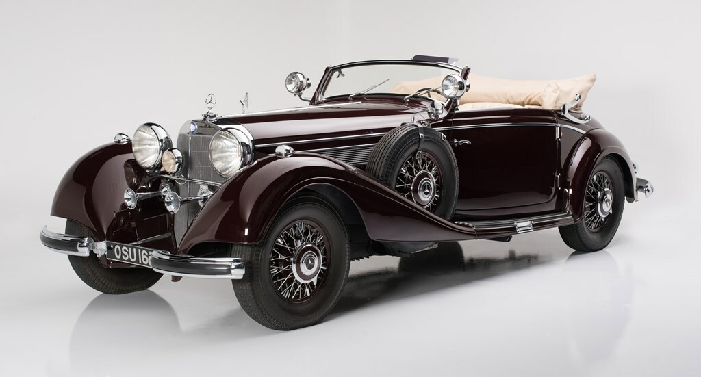 Winner of multiple prestigious award, this stunning 1939 Mercedes-Benz 540K (Lot #1376) will soon grace the Barrett-Jackson Scottsdale auction block.