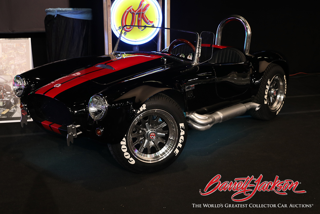 Lot #9486.6 - 3/4-SCALE SHELBY COBRA TRIBUTE GO-KART - $46,000