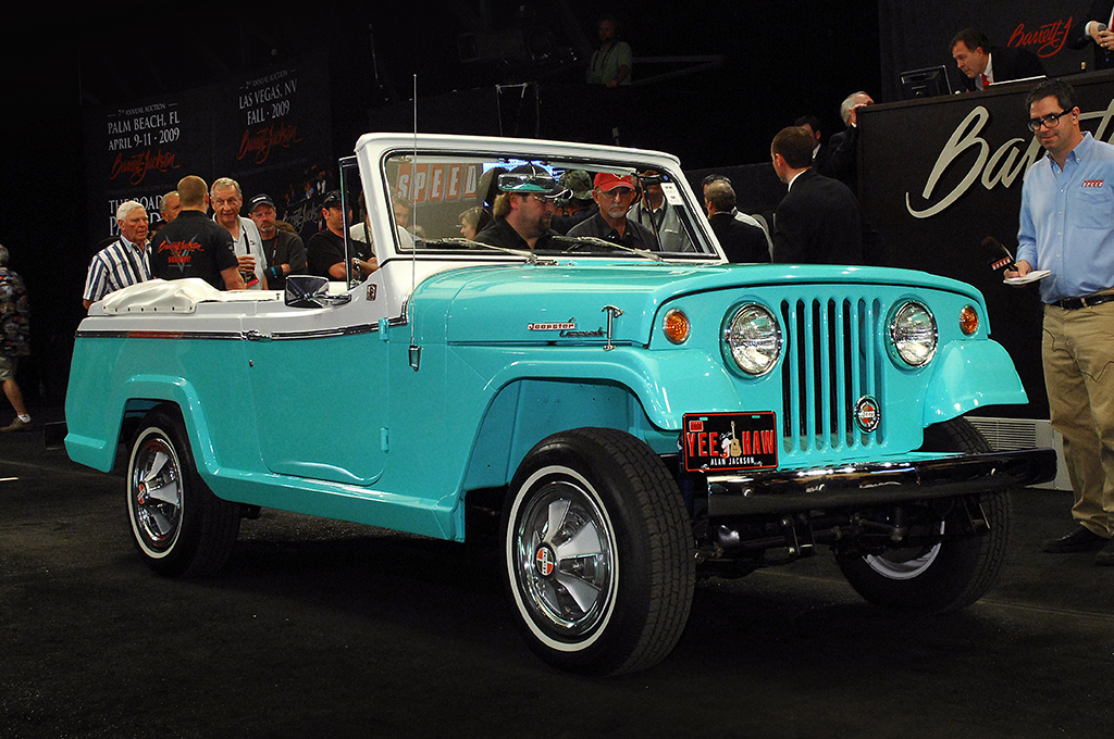 SD09 - Lot 1557 - ALAN JACKSON’S 1967 JEEP JEEPSTER COMMANDO CONVERTIBLE