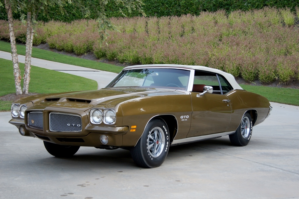 This 1971 Pontiac GTO 455 HO Convertible is one of only 18 built.