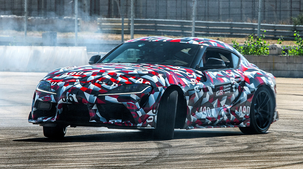 The first-production 2020 Toyota Supra, VIN 20201, will be sold for charity at the 2019 Scottsdale Auction.