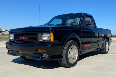 Lot #360, a 1991 GMC Syclone pickup